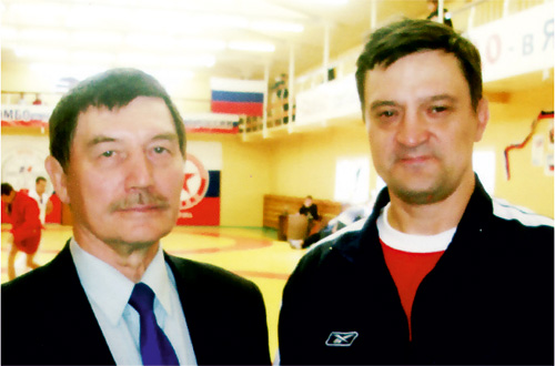 С учеником Судаковым В.А. 2006 г.
